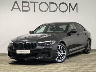 2022 BMW 5 серии 530i xDrive VII (G30/G31/G38) Рестайлинг, чёрный, 5650000 рублей, вид 1