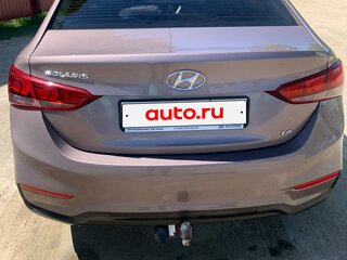 2019 Hyundai Solaris II, коричневый, 1400000 рублей, вид 2