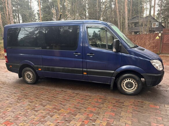 2007 Mercedes-Benz Sprinter, синий - вид 9