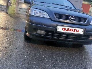 2001 Opel Astra G, чёрный, 320000 рублей, вид 2