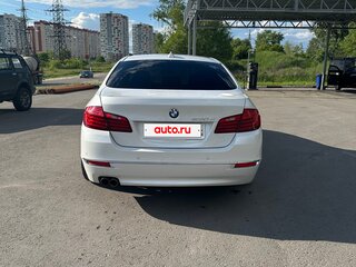 2014 BMW 5 серии 520d VI (F10/F11/F07) Рестайлинг, белый, 2350000 рублей, вид 5