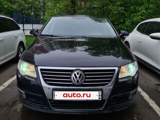 2010 Volkswagen Passat B6, чёрный, 430000 рублей, вид 3