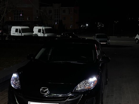 2009 Mazda 3 II (BL), чёрный, 800000 рублей - вид 5