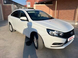 2018 Lada (ВАЗ) Vesta I, белый, 850000 рублей, вид 1