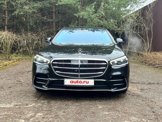 2021 Mercedes-Benz S-Класс 350 d Long 4MATIC VII (W223), чёрный, 10000000 рублей, вид 4