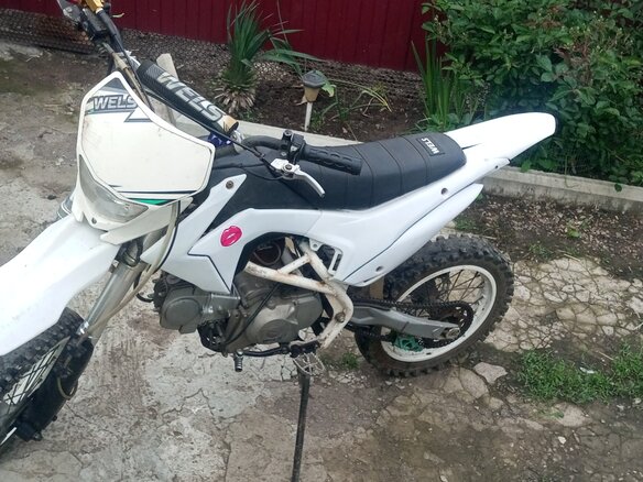 2020 Wels CRF 125, белый, 50000 рублей - вид 5