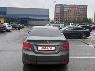 2015 Hyundai Solaris I Рестайлинг, серый, 430000 рублей, вид 3