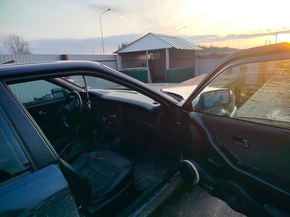 1986 Audi 80 IV (B3), синий, 300000 рублей - вид 7
