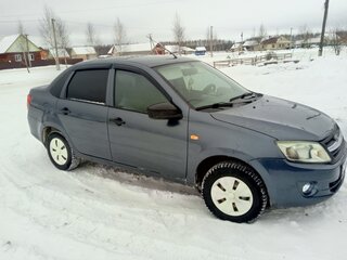 2015 Lada (ВАЗ) Granta I, серый, 450000 рублей, вид 2