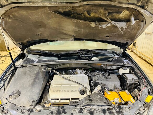 2004 Lexus RX 330 II, зелёный, 800000 рублей - вид 8