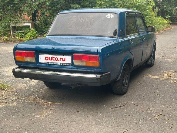 2004 Lada (ВАЗ) 2107, серый, 156500 рублей - вид 3