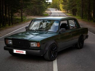 2009 Lada (ВАЗ) 2107, зелёный, 250000 рублей, вид 2