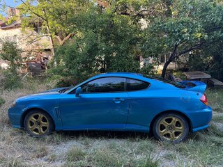 2004 Hyundai Tiburon II (GK), синий, 850000 рублей, вид 5