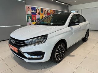 2024 Lada (ВАЗ) Vesta I Рестайлинг (NG), белый, 1359000 рублей, вид 1