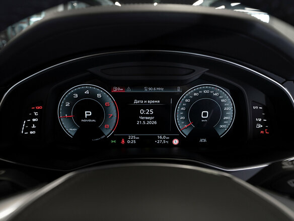 2025 Audi A6 40 TFSI Long V (C8) Рестайлинг, чёрный - вид 11