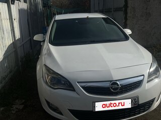 2011 Opel Astra J, белый, 650000 рублей, вид 1