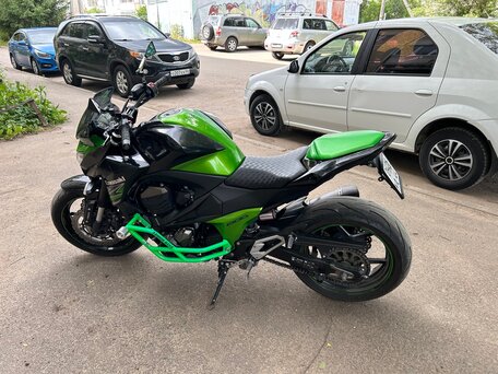 2014 Kawasaki Z 800, зелёный, 700000 рублей, вид 4