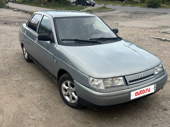 2002 Lada (ВАЗ) 2110, серый, 100000 рублей