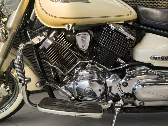 2003 Yamaha XVS1100, белый, 650000 рублей - вид 5
