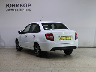 2018 Lada (ВАЗ) Granta I Рестайлинг, белый, 389000 рублей, вид 4