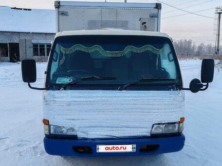 1997 Isuzu Elf (N-series), бежевый, 1435000 рублей, вид 1