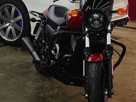 2015 Harley-Davidson Street 750, красный, 570000 рублей, вид 2