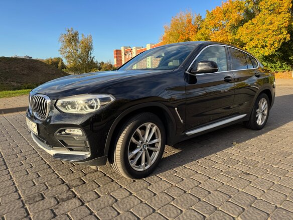 2018 BMW X4 20i II (G02), чёрный, 2790000 рублей - вид 1