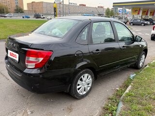 2019 Lada (ВАЗ) Granta I Рестайлинг, чёрный, 450000 рублей, вид 4