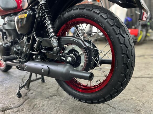 2012 Kawasaki W 800, пурпурный, 750000 рублей - вид 26