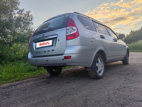 2010 Lada (ВАЗ) Priora I, серебристый, 330000 рублей - вид 10