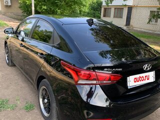 2017 Hyundai Solaris II, чёрный, 1300000 рублей, вид 5