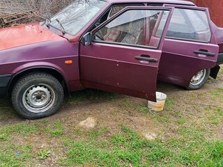 1997 Lada (ВАЗ) 21099, красный, 70000 рублей, вид 3
