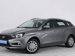 2018 Lada (ВАЗ) Vesta SW I, серый, 979000 рублей, вид 3