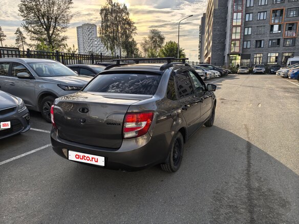 2015 Lada (ВАЗ) Granta I, коричневый - вид 5