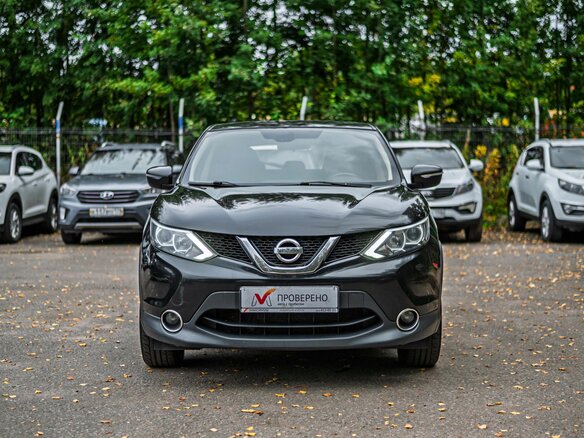 2017 Nissan Qashqai II, чёрный, 1350000 рублей - вид 2