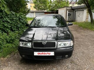 2003 Skoda Octavia I (A4) Рестайлинг, чёрный, 450000 рублей, вид 2