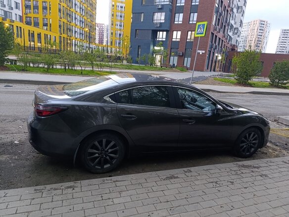 2019 Mazda 6 III (GJ) Рестайлинг 2, коричневый, 2000000 рублей - вид 3