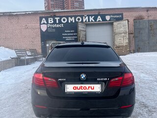2013 BMW 5 серии 528i xDrive VI (F10/F11/F07), чёрный, 2200000 рублей, вид 5