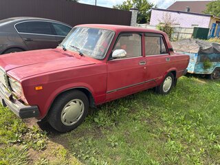 2005 Lada (ВАЗ) 2107, красный, 150000 рублей, вид 4