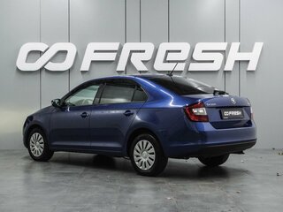 2019 Skoda Rapid I Рестайлинг, синий, 1374000 рублей, вид 2