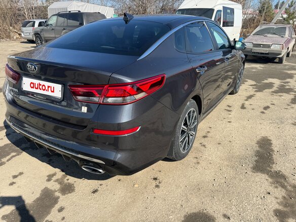 2019 Kia Optima IV Рестайлинг, серый, 2290000 рублей - вид 13