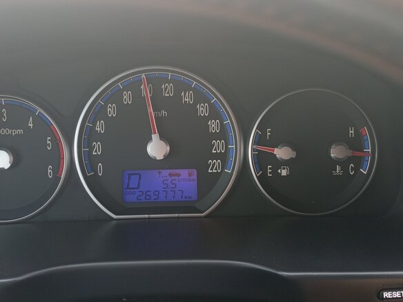 2008 Hyundai Santa Fe II, чёрный, 1150000 рублей - вид 9