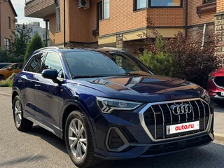 2021 Audi Q3 40 TFSI II (F3), синий, 1950000 рублей, вид 3