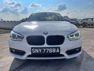 2016 BMW 1 серии 118i II (F20/F21) Рестайлинг, белый, 980000 рублей, вид 3