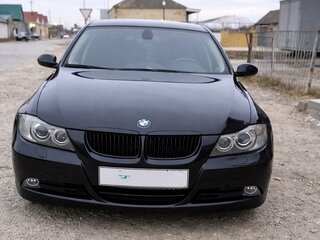 2006 BMW 3 серии 325i V (E90/E91/E92/E93), чёрный, 1100000 рублей, вид 2