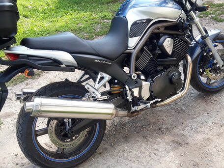 2003 Yamaha BT1100 Bulldog, серебристый, 500000 рублей, вид 1