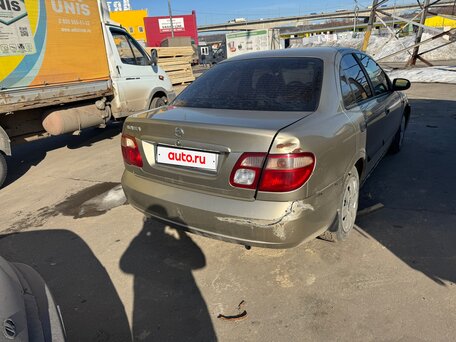 2003 Nissan Almera II (N16) Рестайлинг, бежевый, 249999 рублей, вид 2