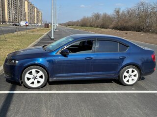 2014 Skoda Octavia III (A7), синий, 1400000 рублей, вид 4