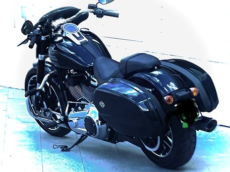 2021 Harley-Davidson Sport Glide, чёрный, 1750000 рублей, вид 2