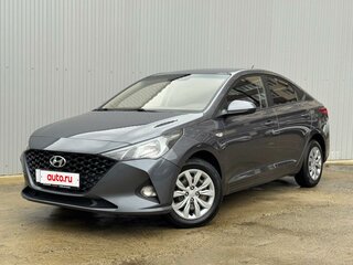2022 Hyundai Solaris II Рестайлинг, серый, 1580000 рублей, вид 1